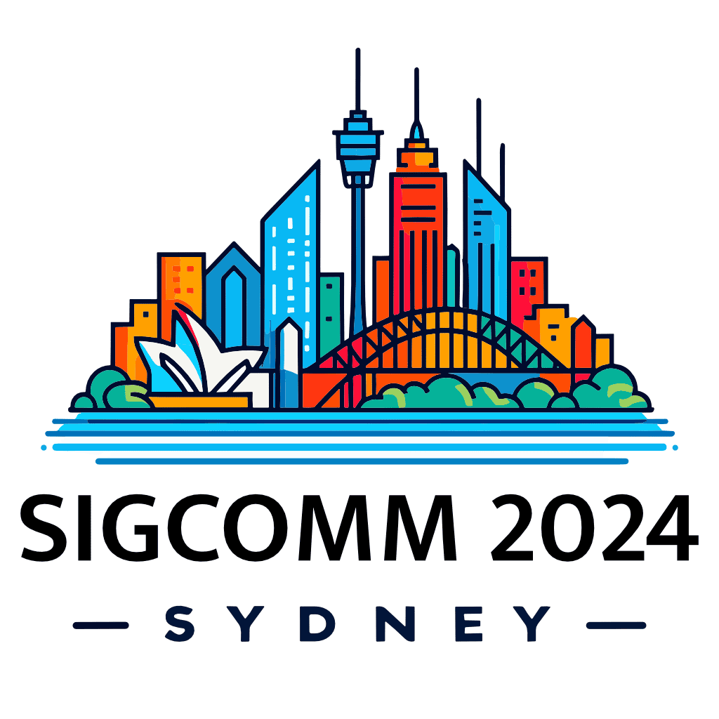 Logo of the SIGCOMM 2024 Conference
